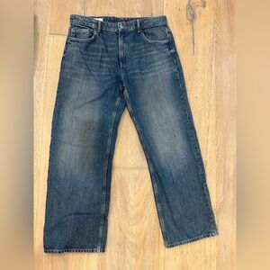 Zara Relaxed Fit Blue Jeans